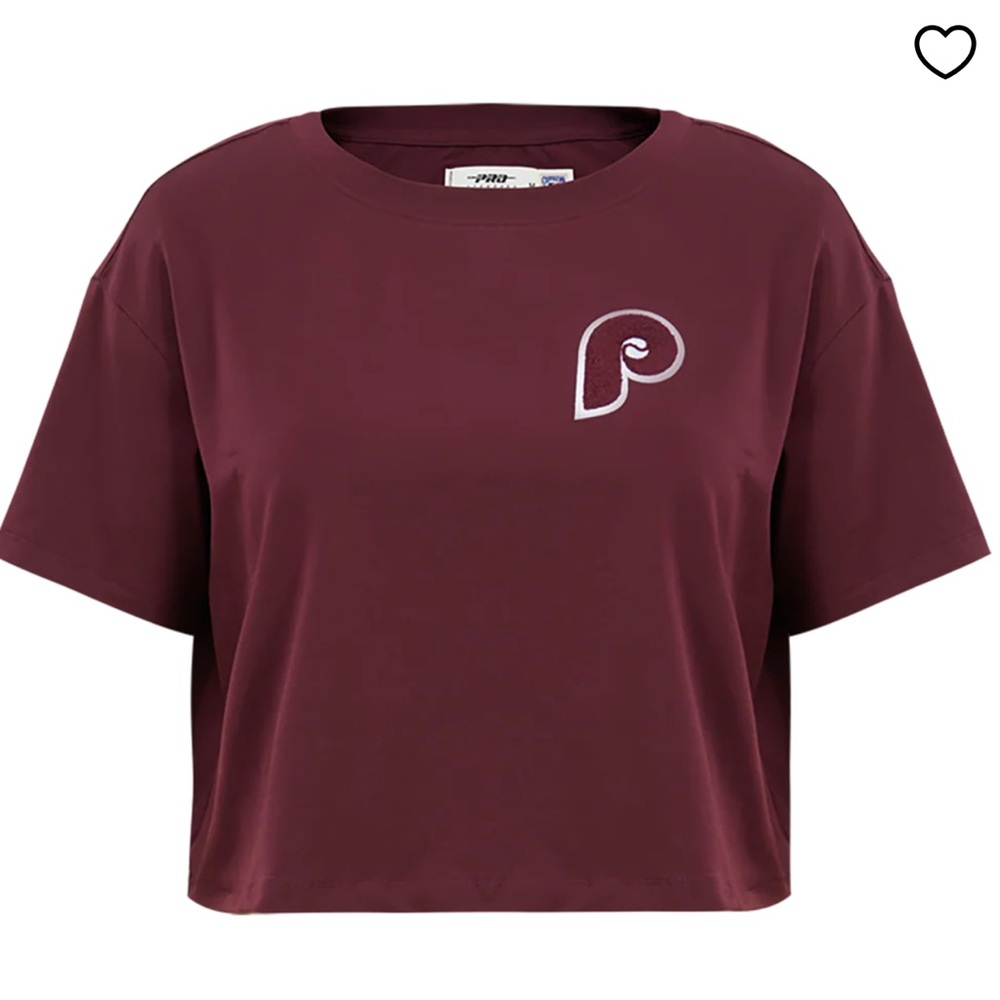 Plum Logo Crop Top